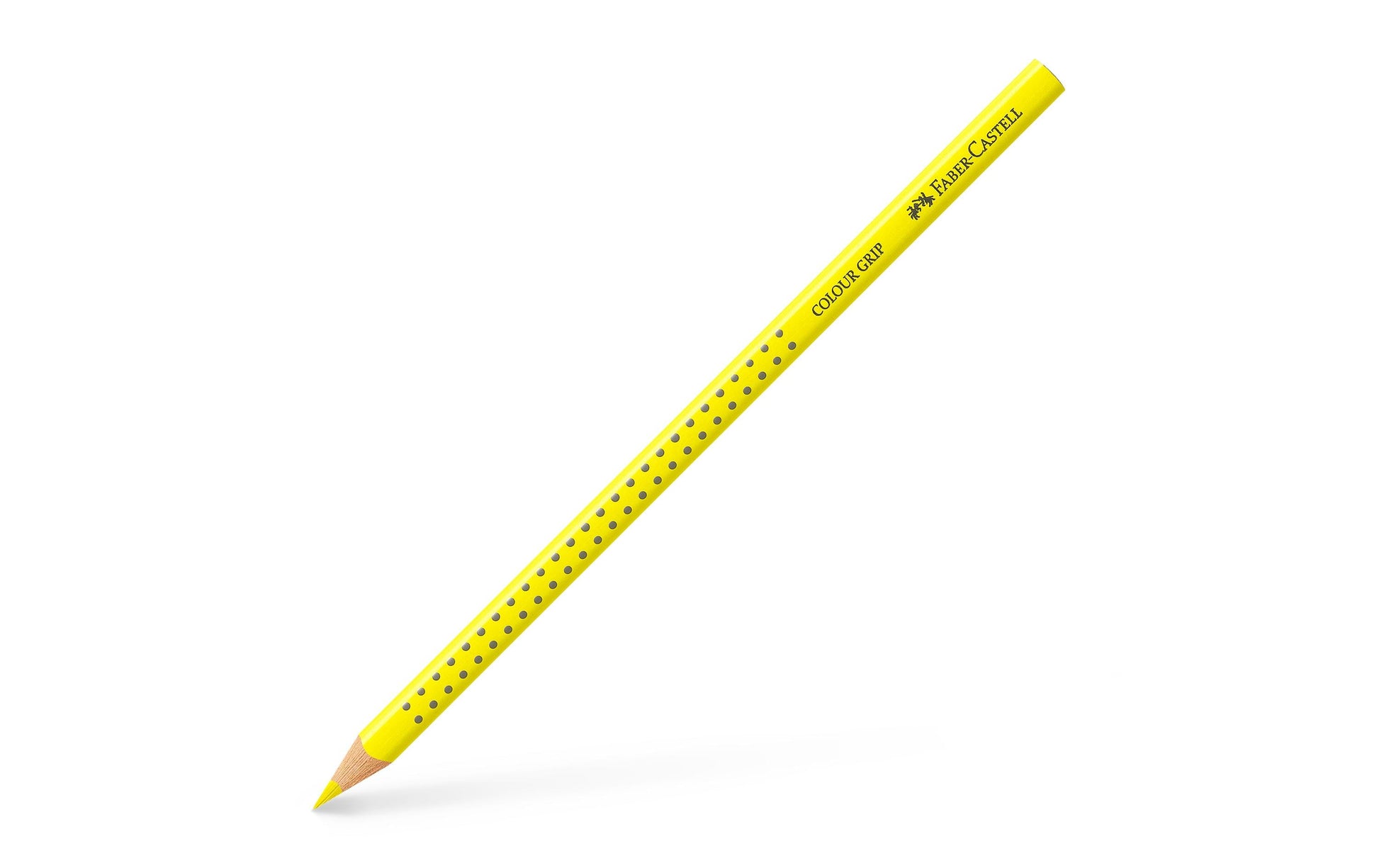 Faber-Castell Aquarellfarbstift Colour Grip 2001 – Kadmiumgelb Hell, Ø 3 mm, Dreikantig, FSC