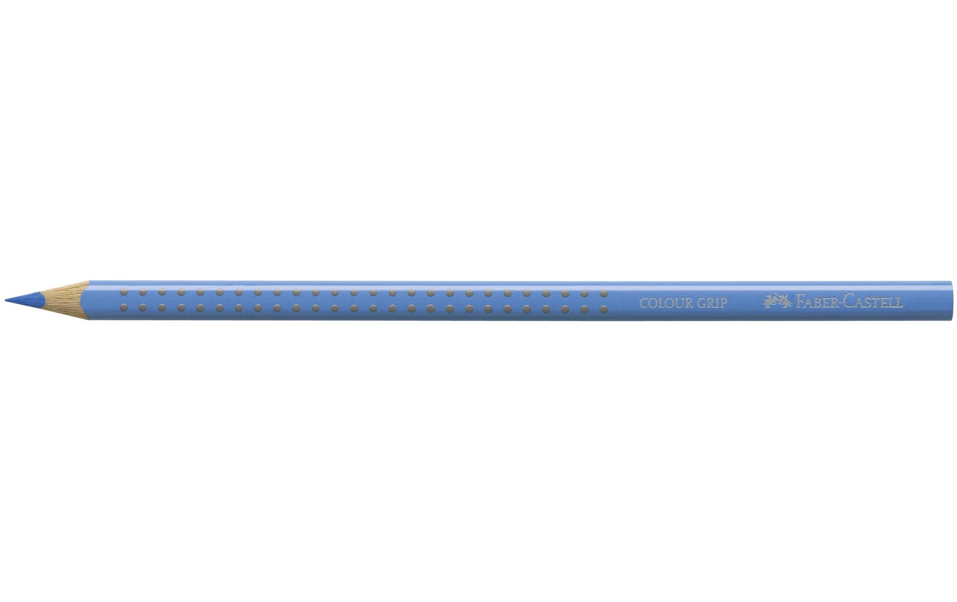 Faber-Castell Aquarellfarbstift Colour Grip 2001 – pastellblau, Ø 3 mm, dreikantig, FSC