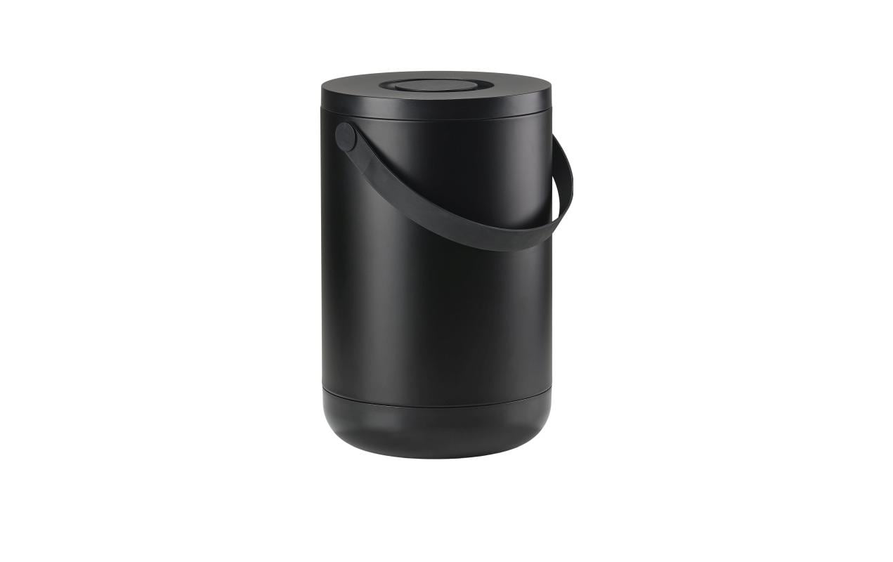 Zone Denmark Papierkorb – 22 l – Kunststoff, Schwarz – Ø 280 × H 440 mm