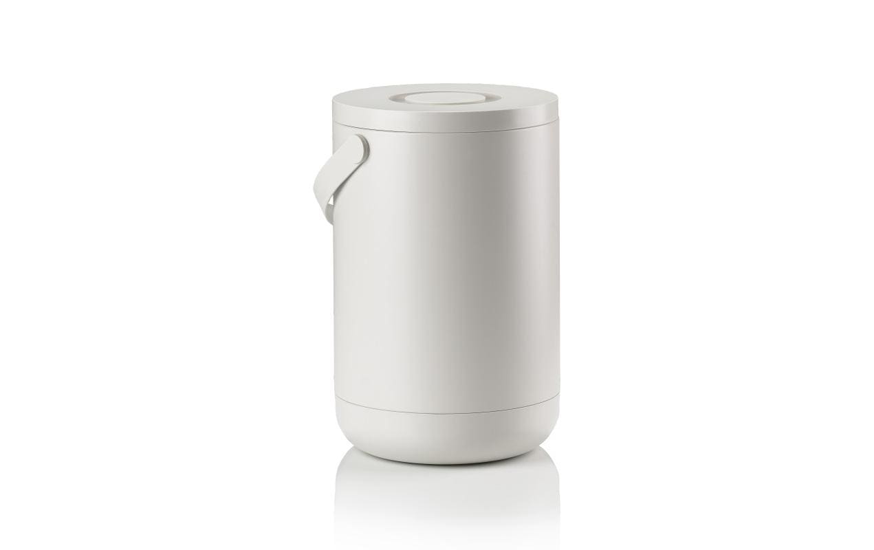 Zone Denmark Papierkorb – 22 l – Kunststoff, Grau – Ø 280 × H 440 mm
