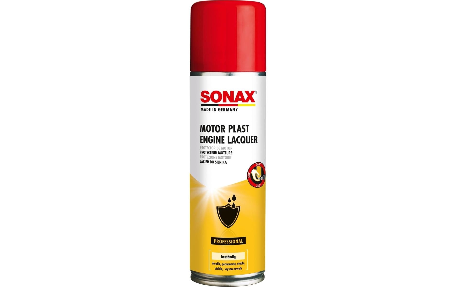 Sonax Schutzspray – für Motorraum & Kunststoff