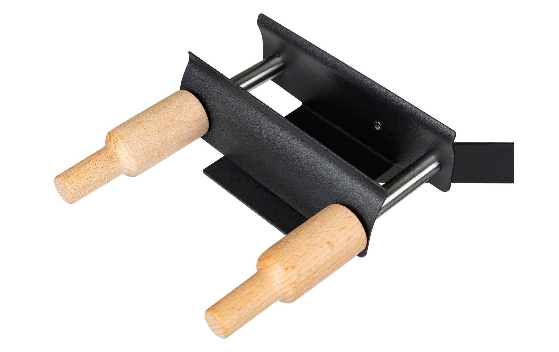 Furber. Furber Raclette-Gerät F00681 – 600 W, 1 Käsehälfte – Schwarz/Edelstahl