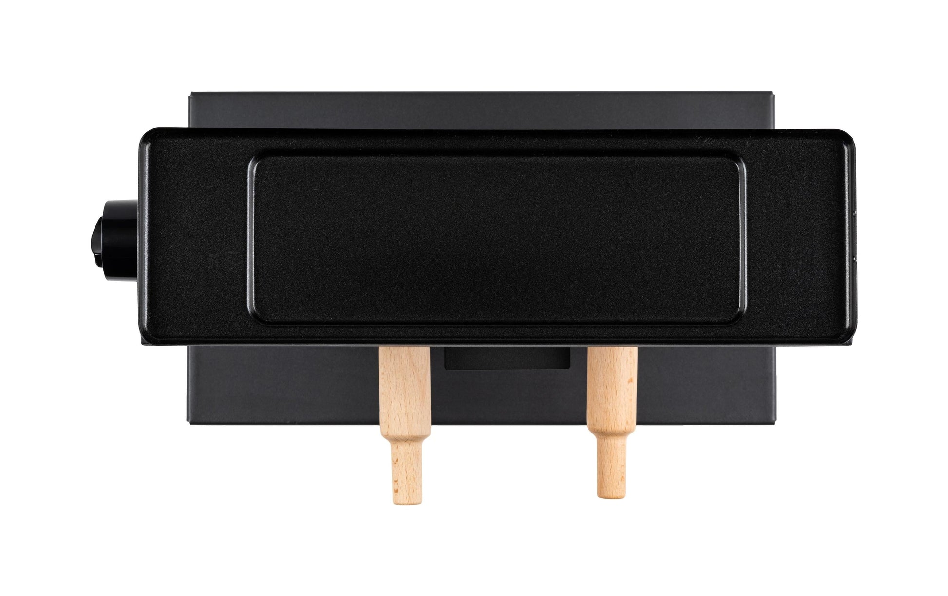 Furber. Furber Raclette-Gerät F00681 – 600 W, 1 Käsehälfte – Schwarz/Edelstahl