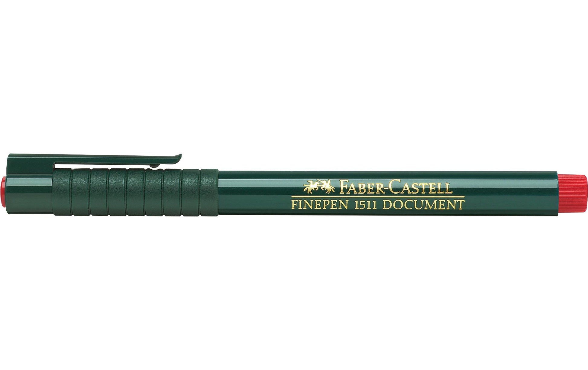 Faber-Castell Finepen 1511 Fineliner 0,4 mm – rot – dokumentenecht