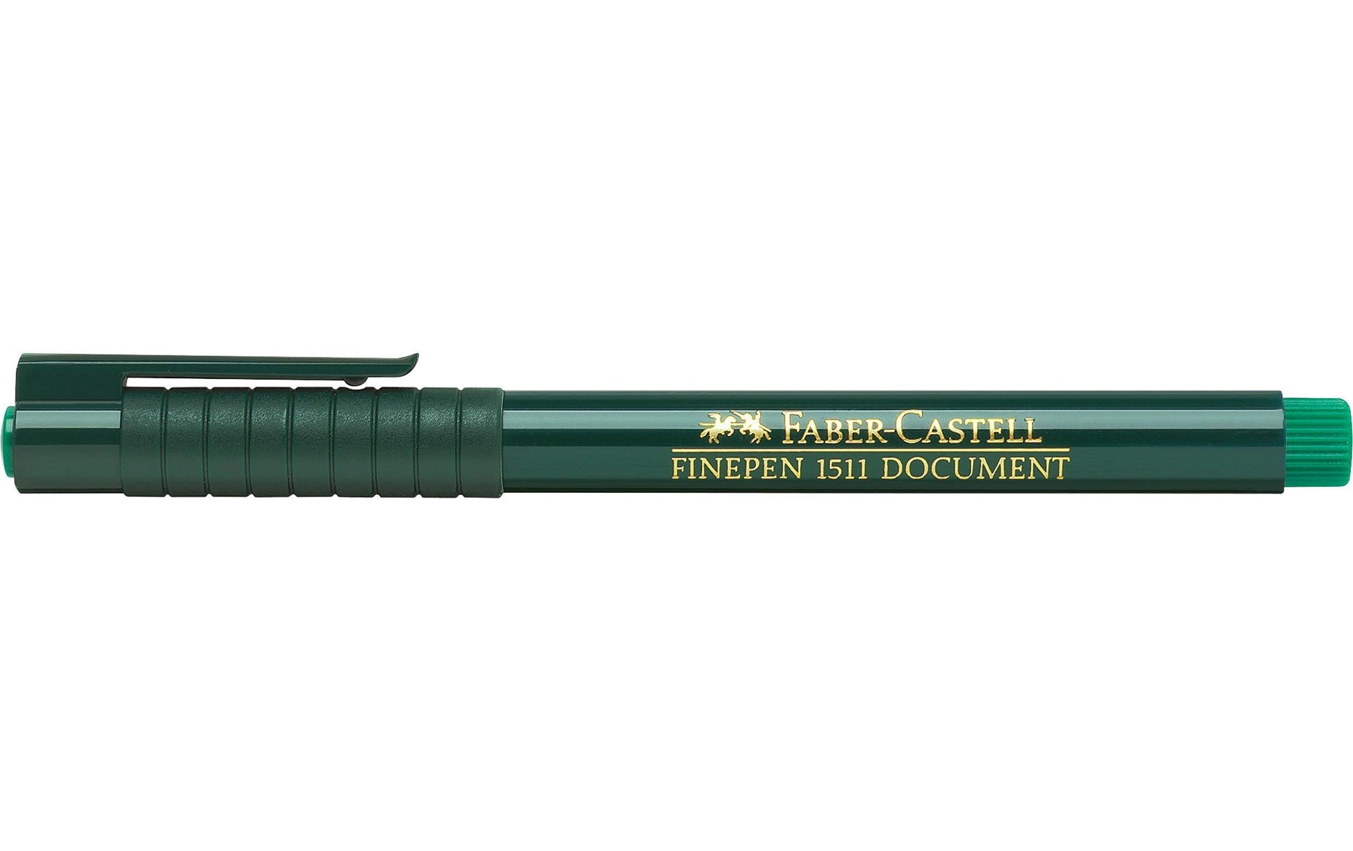 Faber-Castell Finepen 1511 Fineliner 0,4 mm – grün – dokumentenecht