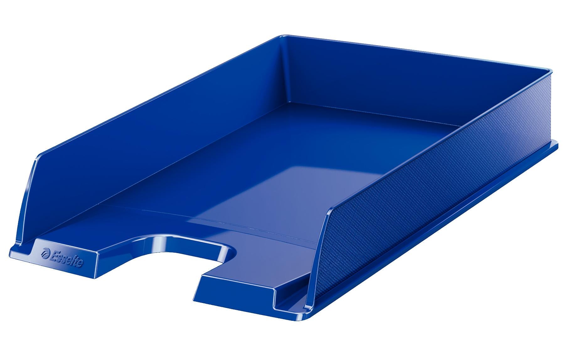 Esselte Europost – Briefkorb für A4, blau, 254 × 61 × 350 mm