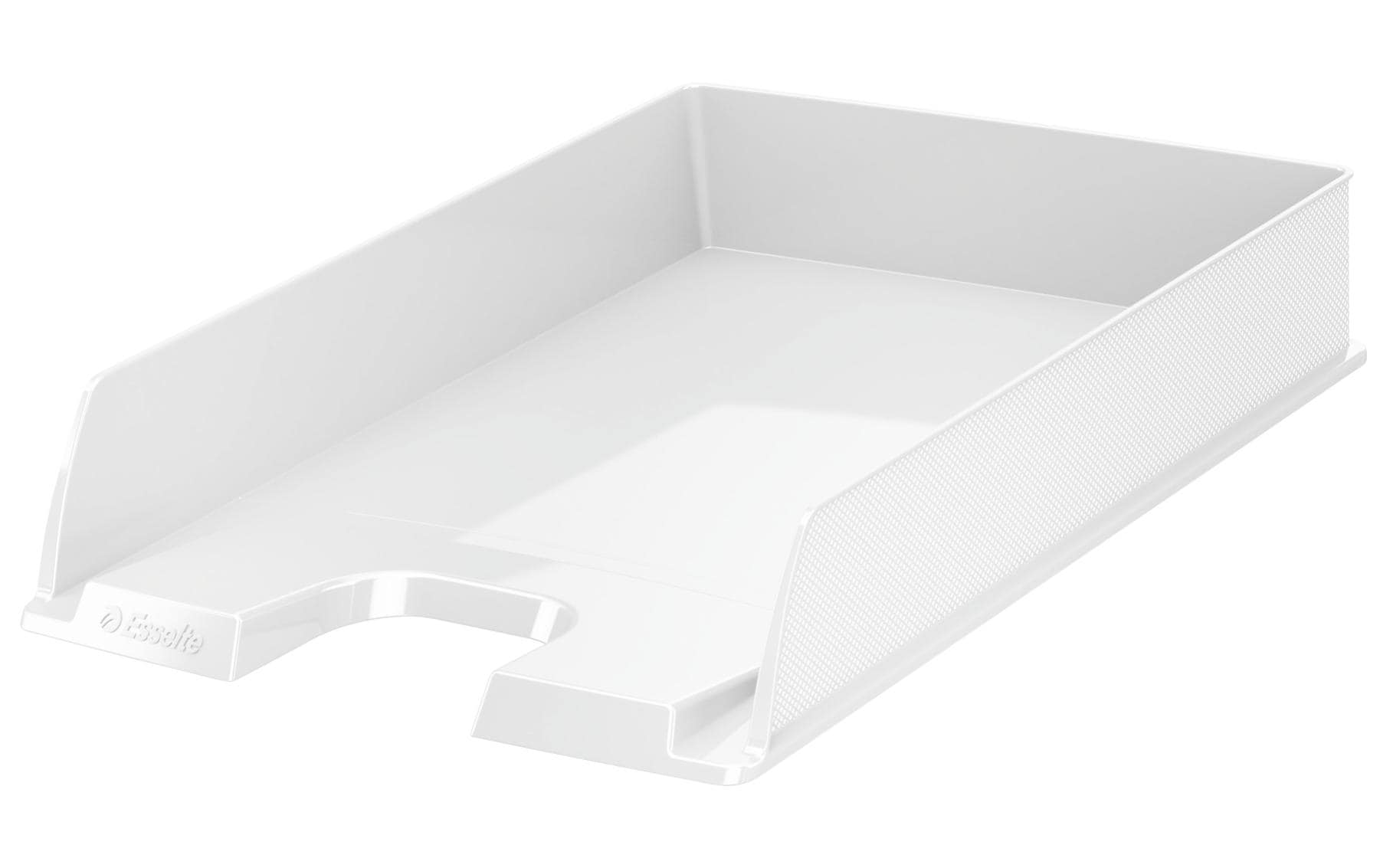 Esselte Europost – Briefkorb für A4, hoch, Polystyrol (PS), weiss, 254 × 61 × 350 mm