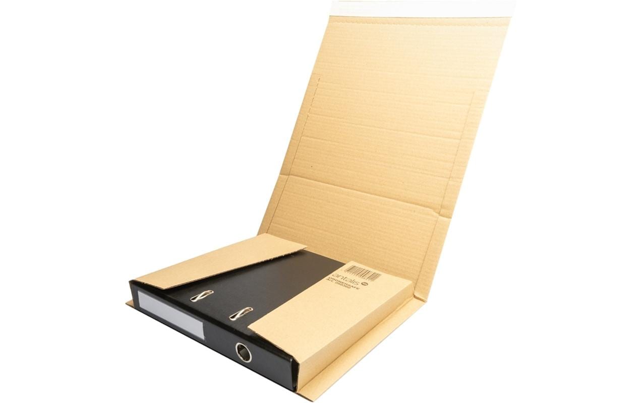 Versandkarton – 325 × 290 × 80 mm, selbstklebend, braun