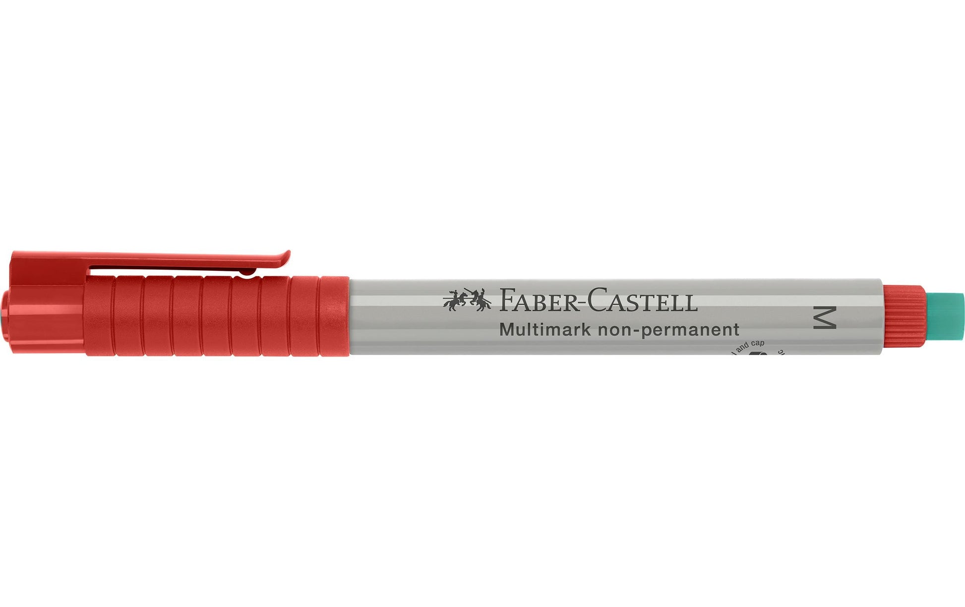 Faber-Castell OHP-Marker – rot, 10 Stk., feucht abwischbar – für Folien & glatte Oberflächen