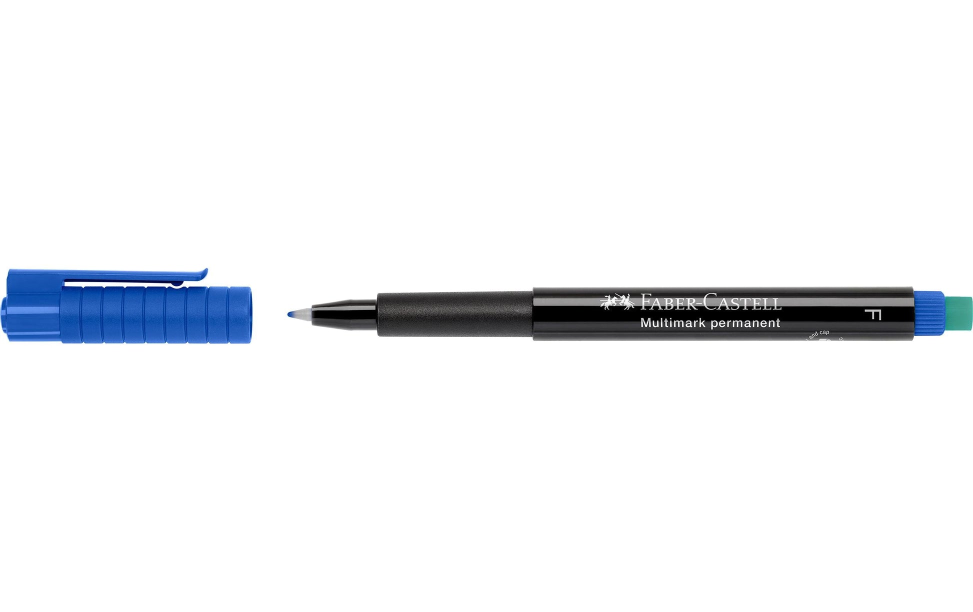Faber-Castell Multimark Permanentmarker – Feine Spitze – Blau