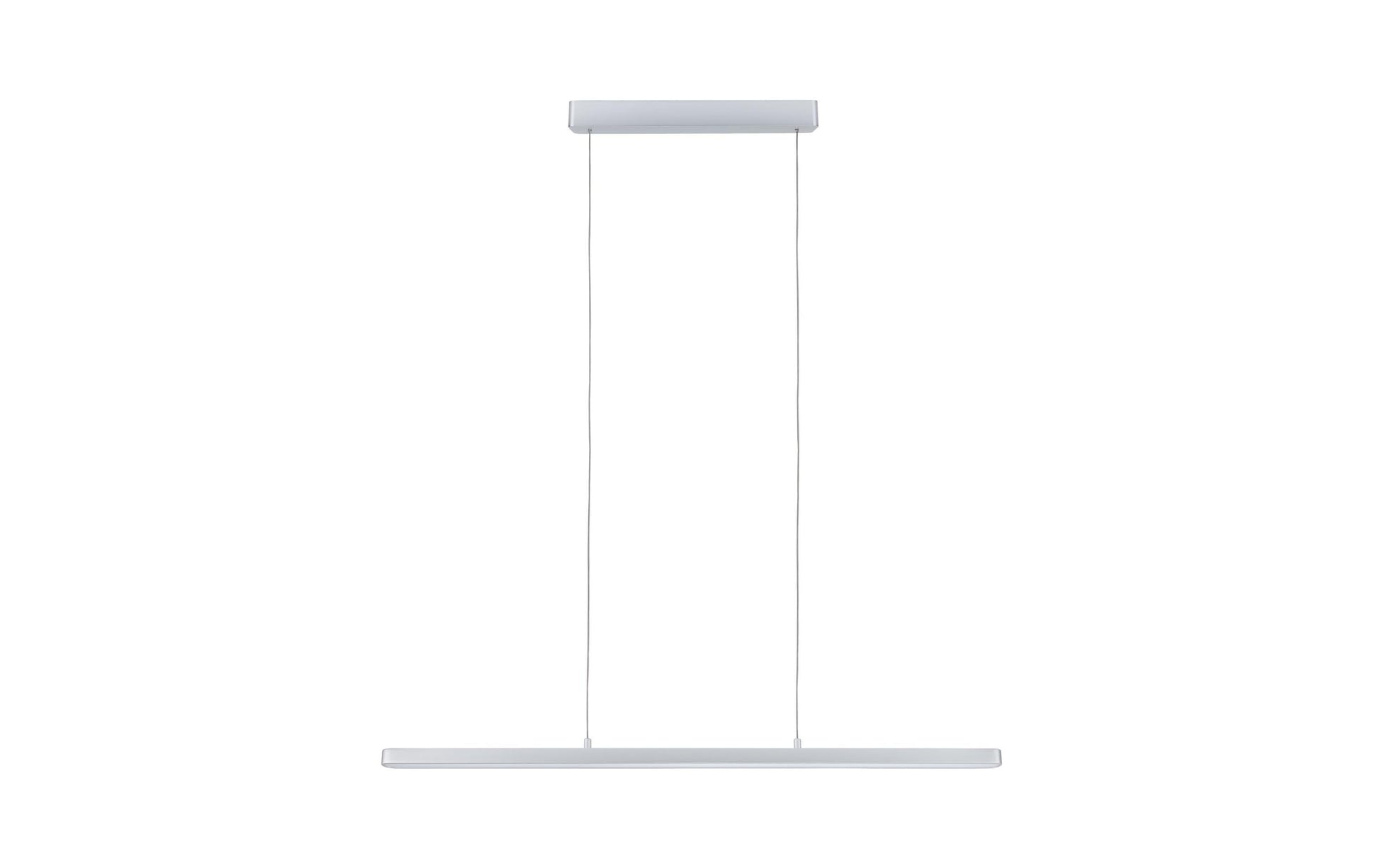 Paulmann Pendelleuchte Lento – 100 × 3,5 cm, 1800 lm, 42 W, 2700 K, dimmbar, chrom, festverbaute LED