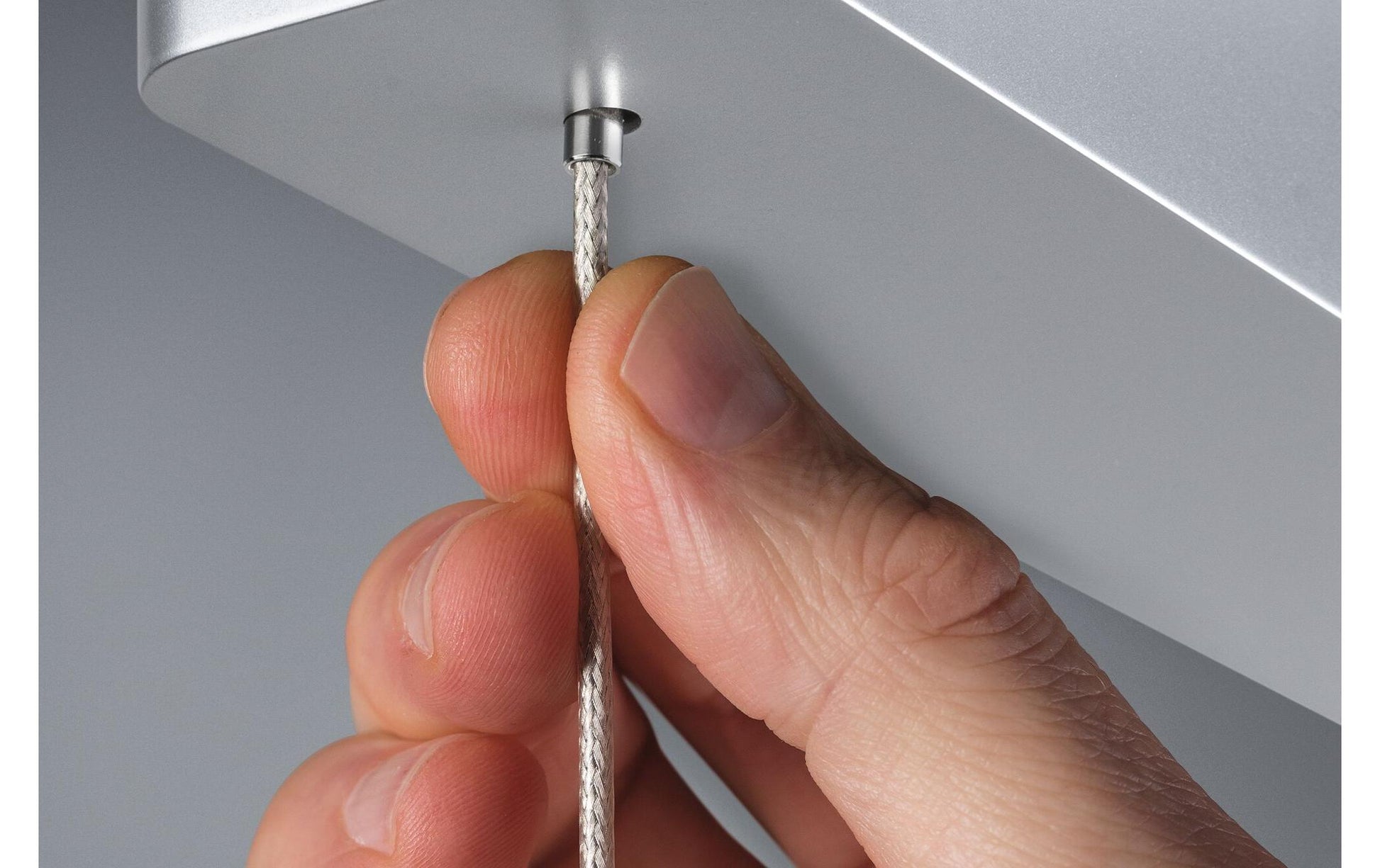 Paulmann Pendelleuchte Lento – 100 × 3,5 cm, 1800 lm, 42 W, 2700 K, dimmbar, chrom, festverbaute LED