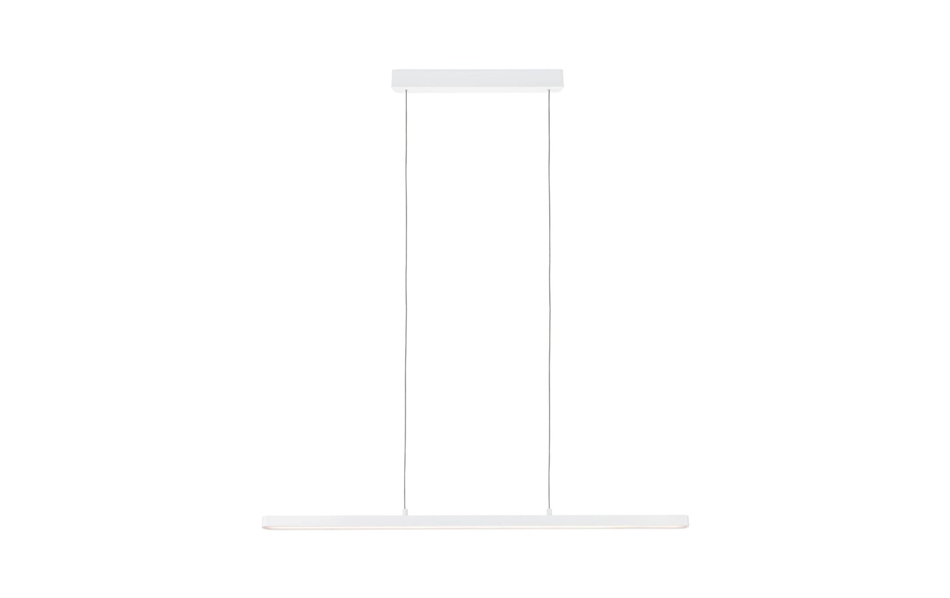 Paulmann Pendelleuchte Lento – 100 × 35 × 25 cm, 1800 lm, 42 W, 2700 K, dimmbar, höhenverstellbar, weiss