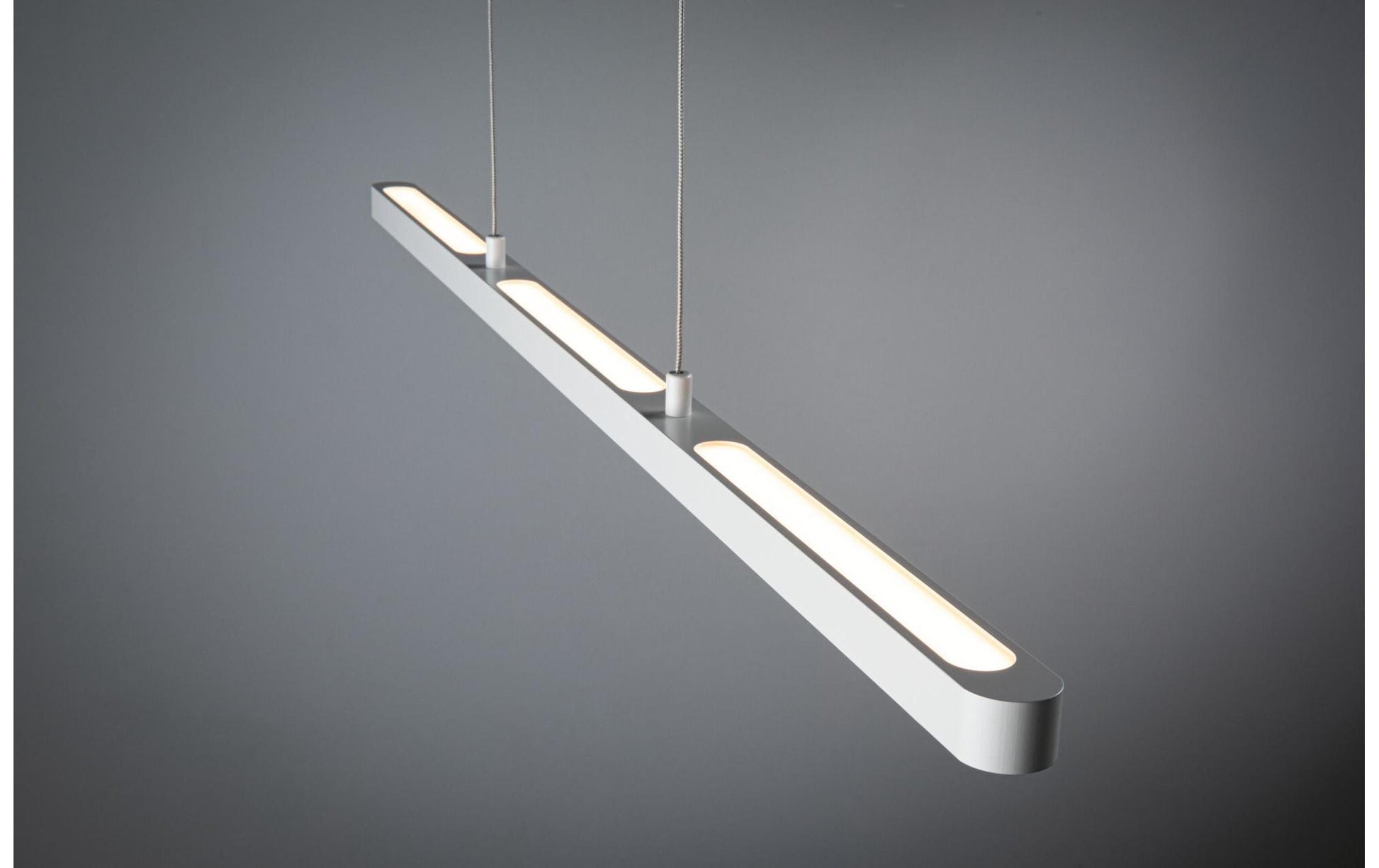 Paulmann Pendelleuchte Lento – 100 × 35 × 25 cm, 1800 lm, 42 W, 2700 K, dimmbar, höhenverstellbar, weiss
