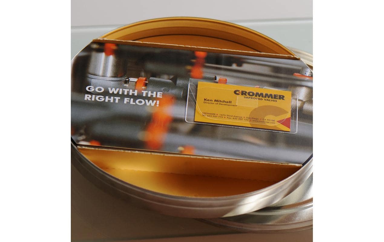3L Visitenkarten-Zeigetaschen 105 × 60 mm – selbstklebend, transparent, PP