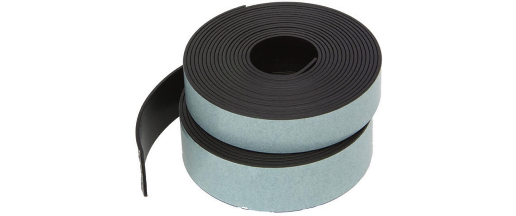 BEREC Magnetstreifen – selbstklebend – 12,5 mm × 3 m – schwarz