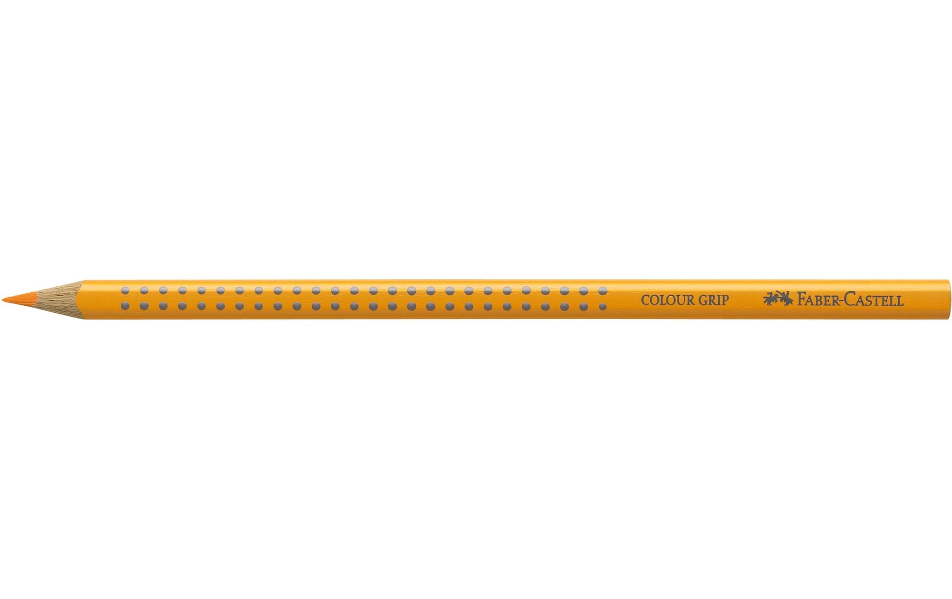 Faber-Castell Aquarellfarbstift Colour Grip 2001 – dunkelchromgelb, Ø 3 mm, dreikantig, FSC