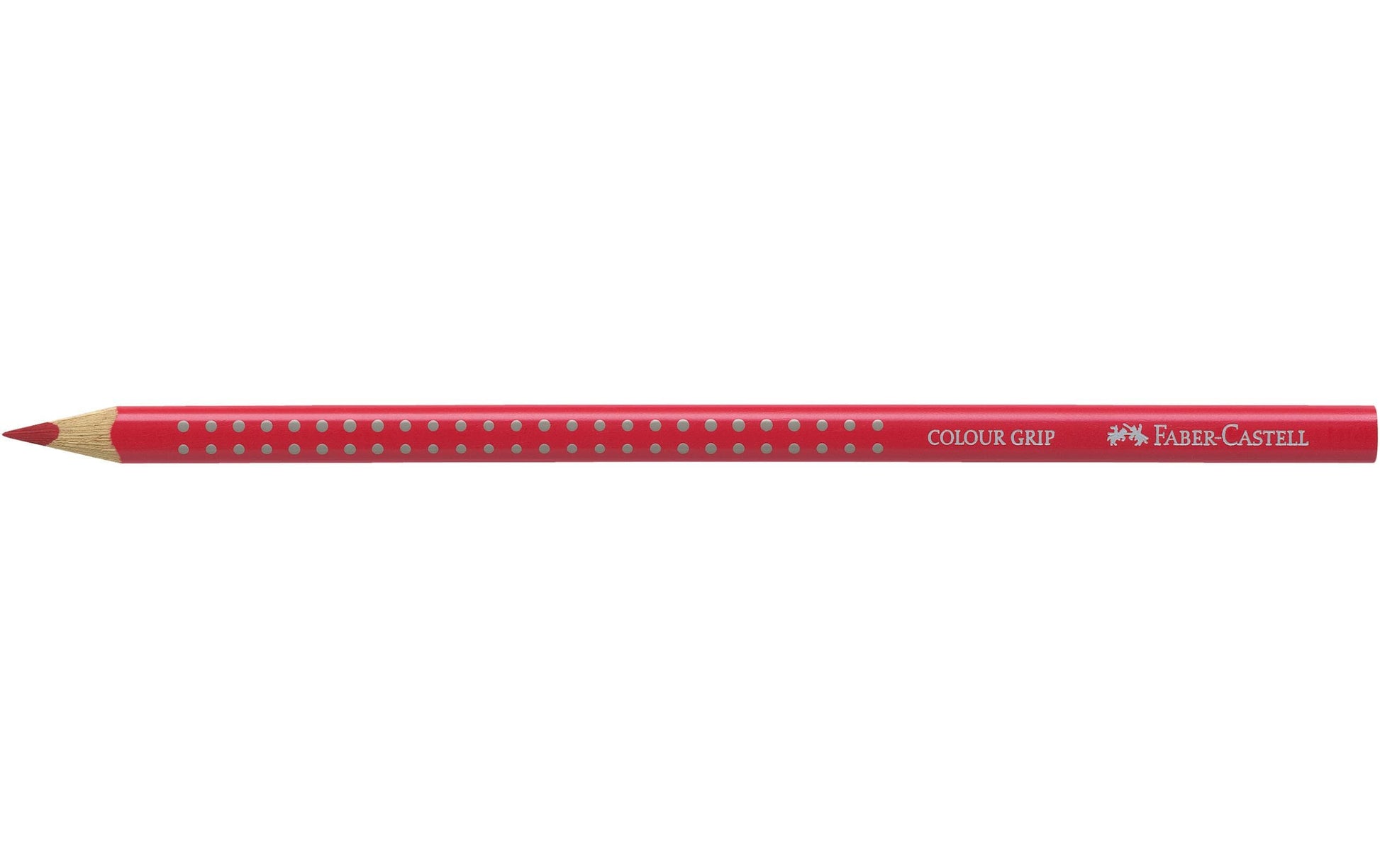 Faber-Castell Aquarellfarbstift Colour Grip 2001 – Permanentkarmin, Ø 3 mm, Dreikantig, FSC