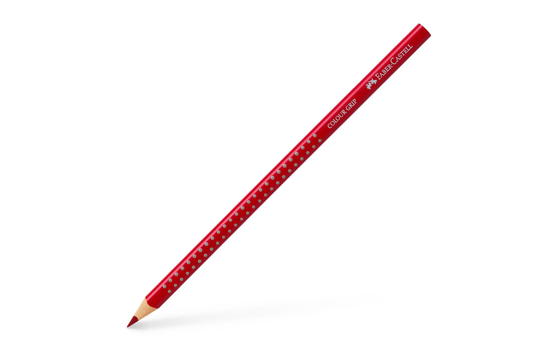 Faber-Castell Aquarellfarbstift Colour Grip 2001 – Permanentkarmin, Ø 3 mm, Dreikantig, FSC