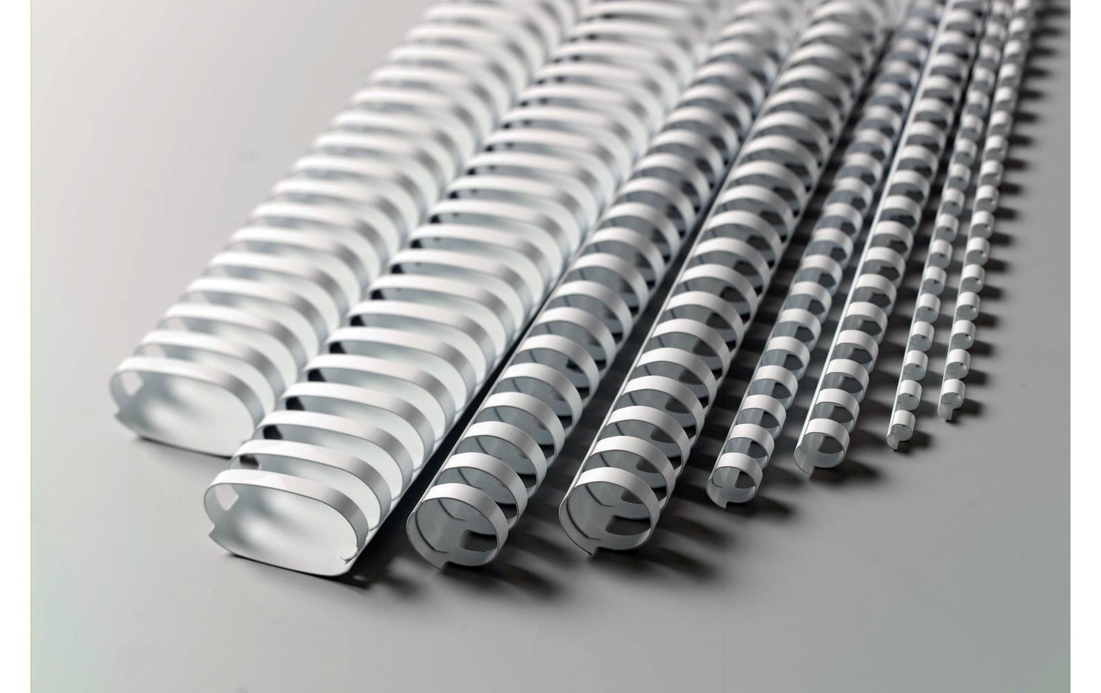 GBC Bindedisc-Ringe – für A4 – Ø 16 mm, weiss, Kunststoff – 100 Stk.