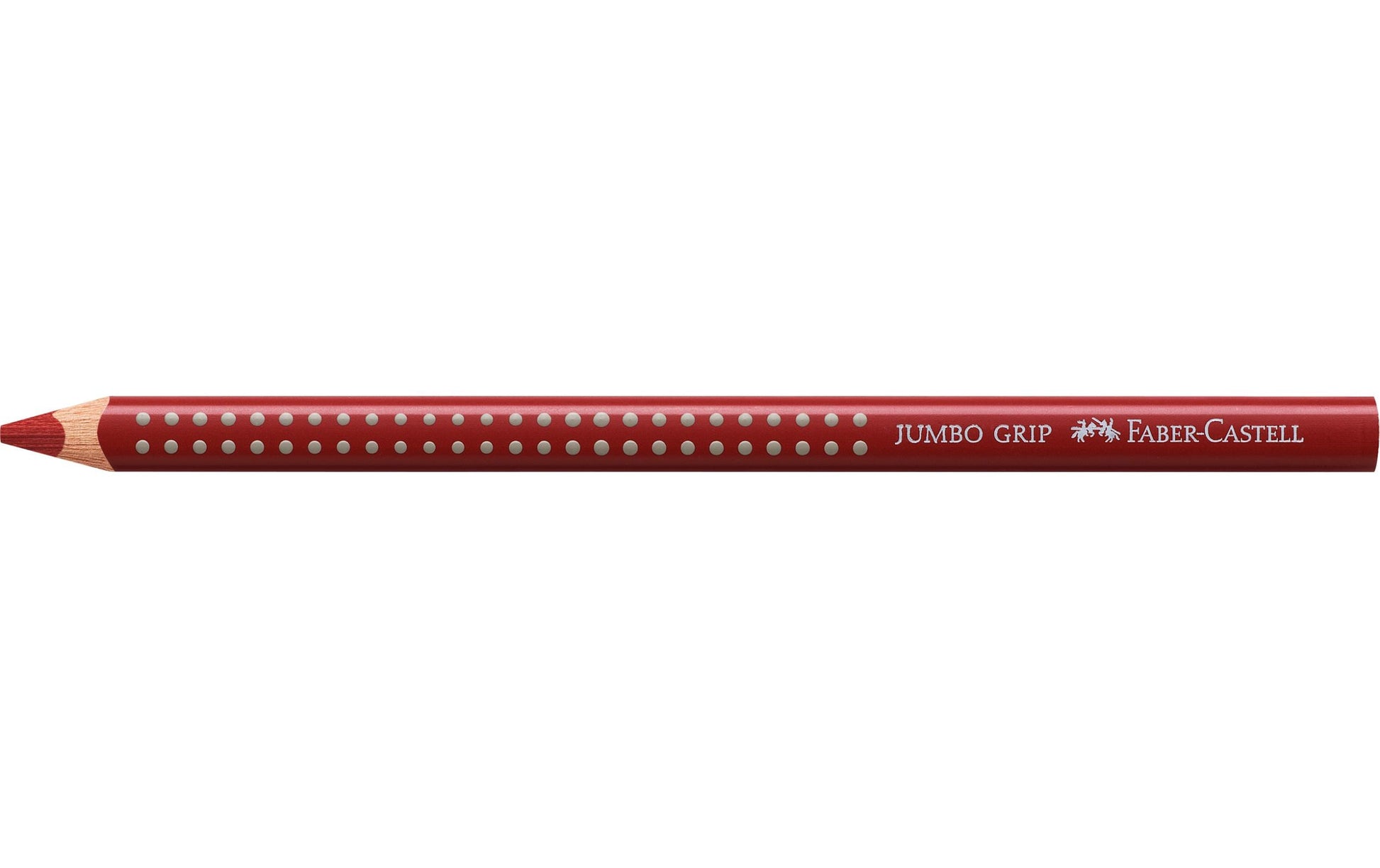 Faber-Castell Buntstift Jumbo Grip – Aquarell, Dreikant, Einzelstift Indischrot