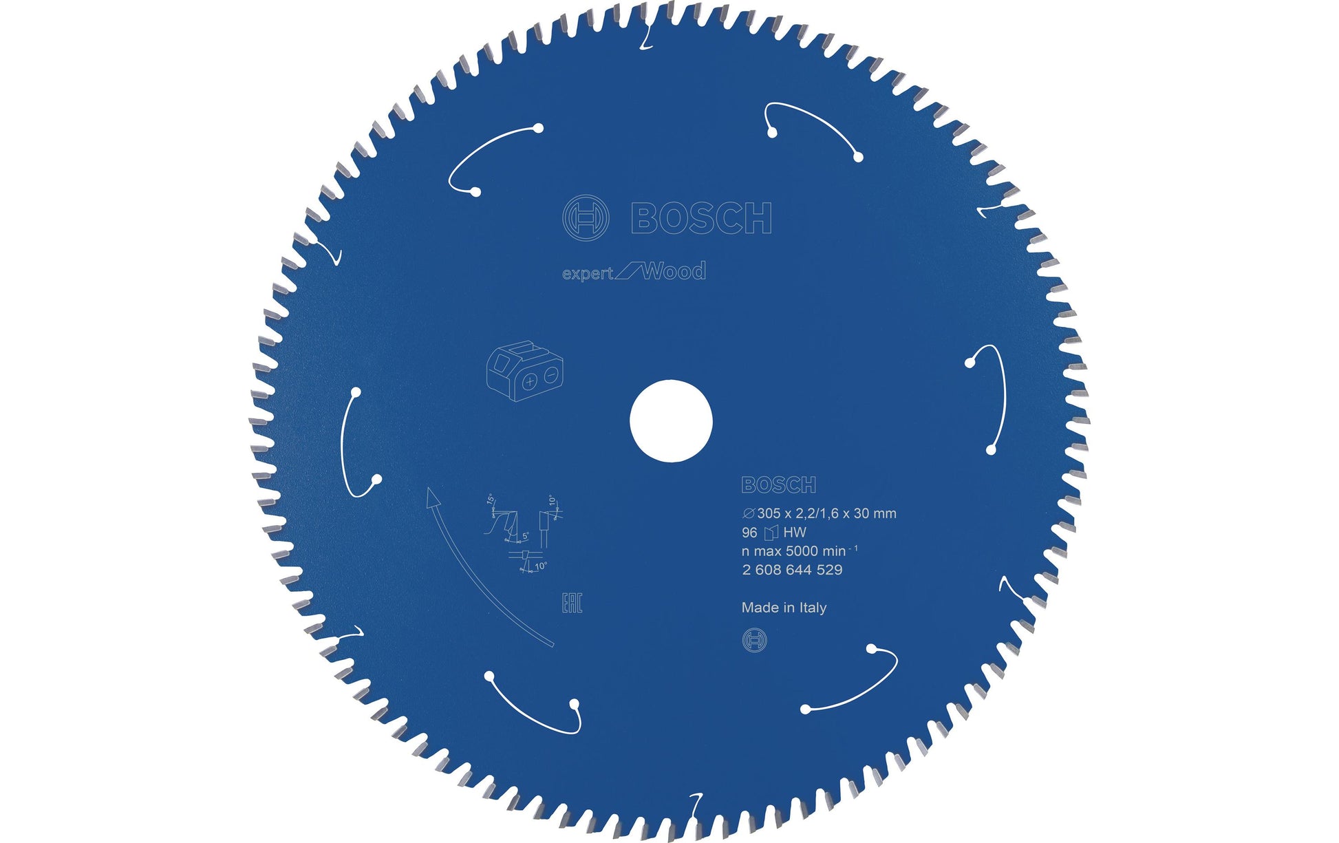 Bosch Professional – Kreissägeblatt, Expert for Wood, 305 mm × 2,2 mm × 30 mm