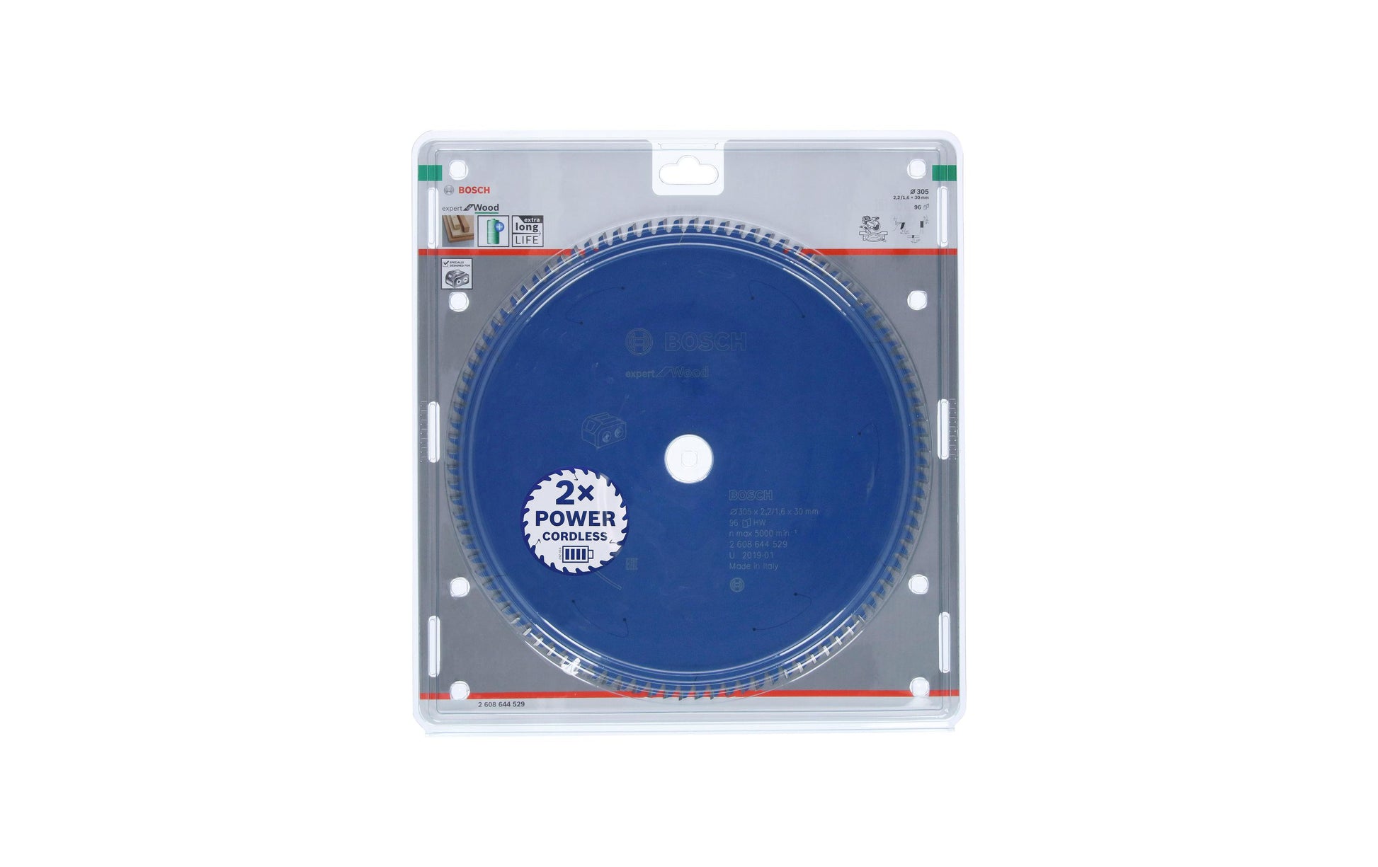 Bosch Professional – Kreissägeblatt, Expert for Wood, 305 mm × 2,2 mm × 30 mm