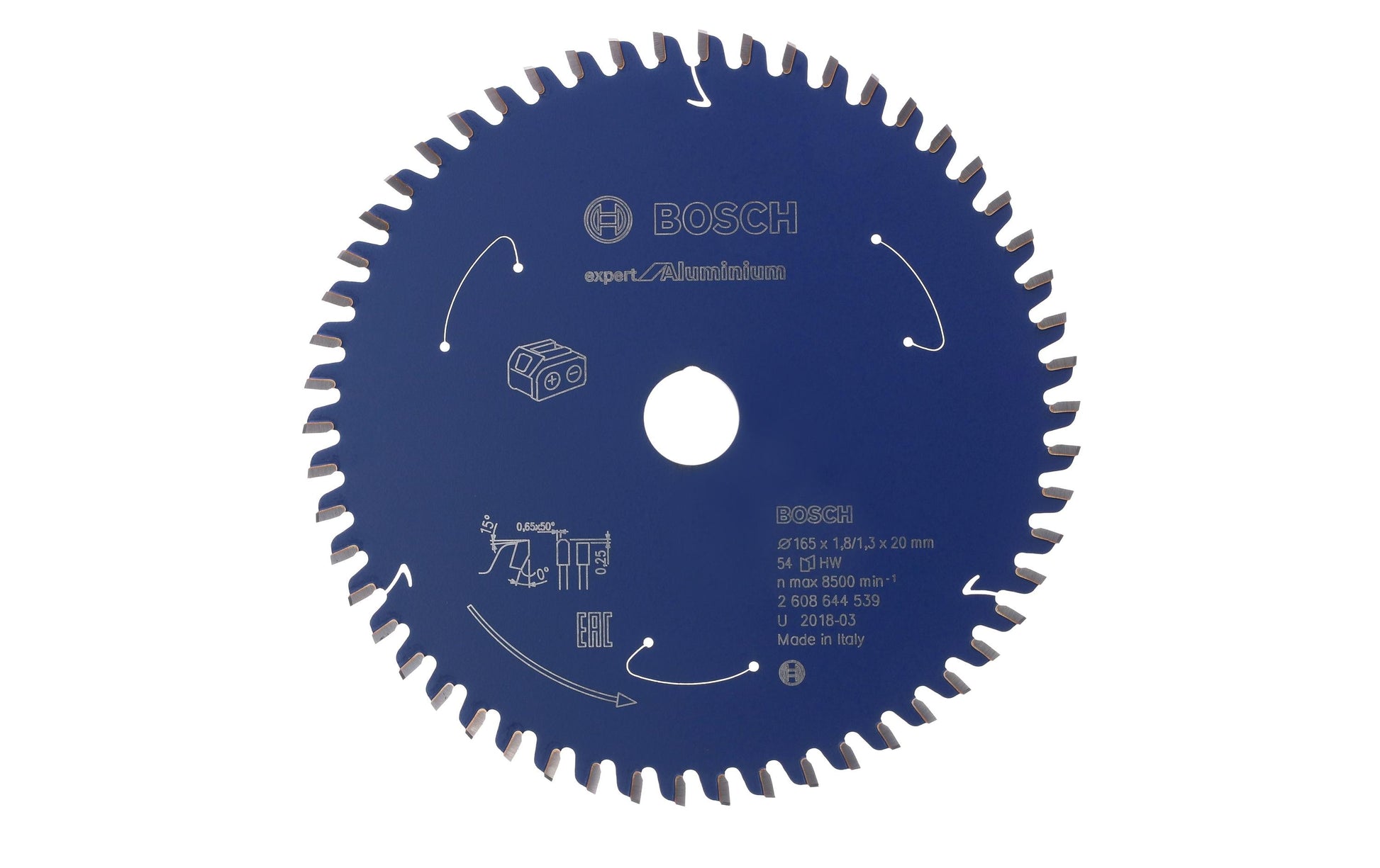 Bosch Professional – Kreissägeblatt, Expert für Aluminium, 2 608 644 547, 305 mm × 30 mm × 1,8 mm