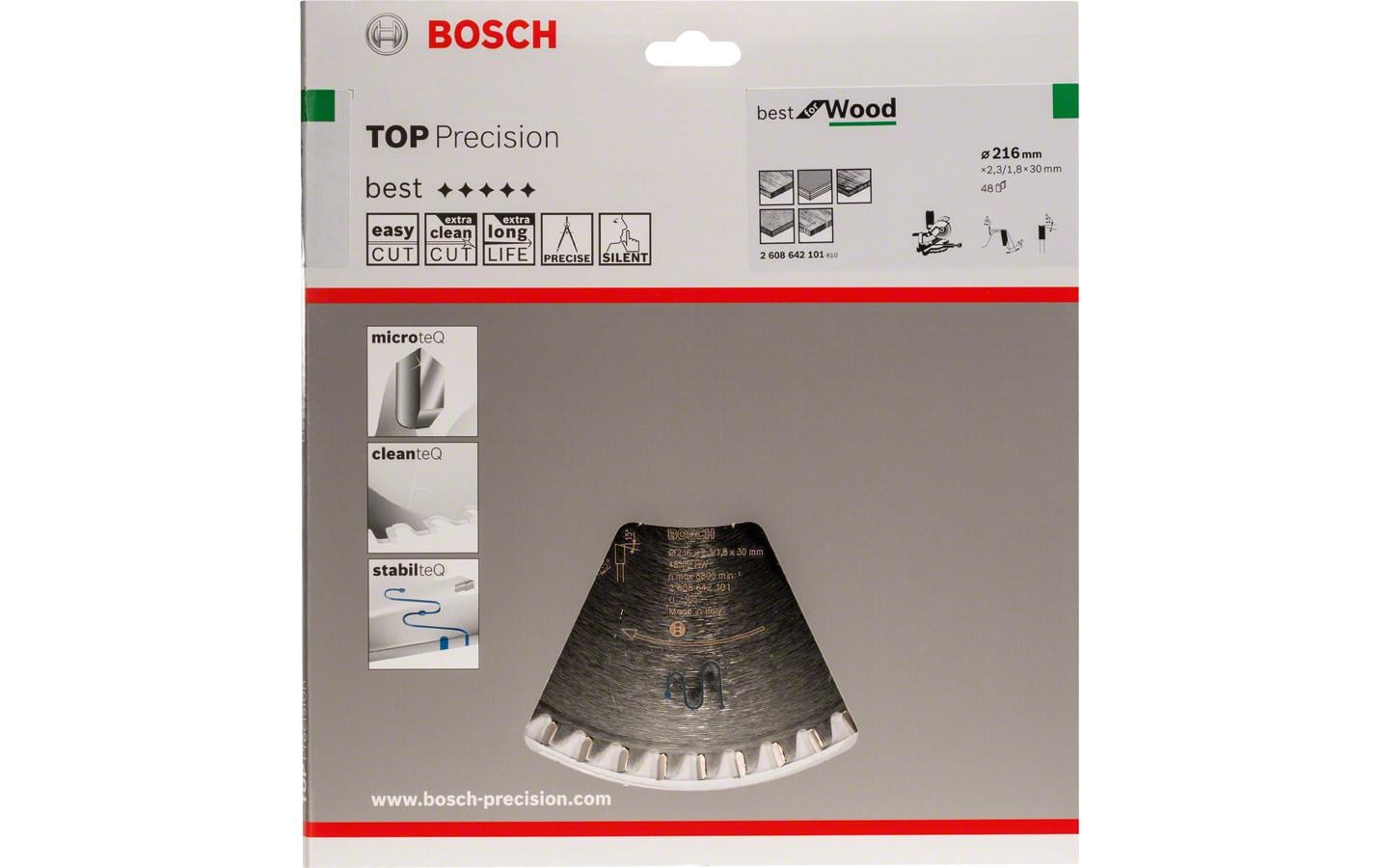 Bosch Professional – Kreissägeblatt, 2608642101, 216 mm