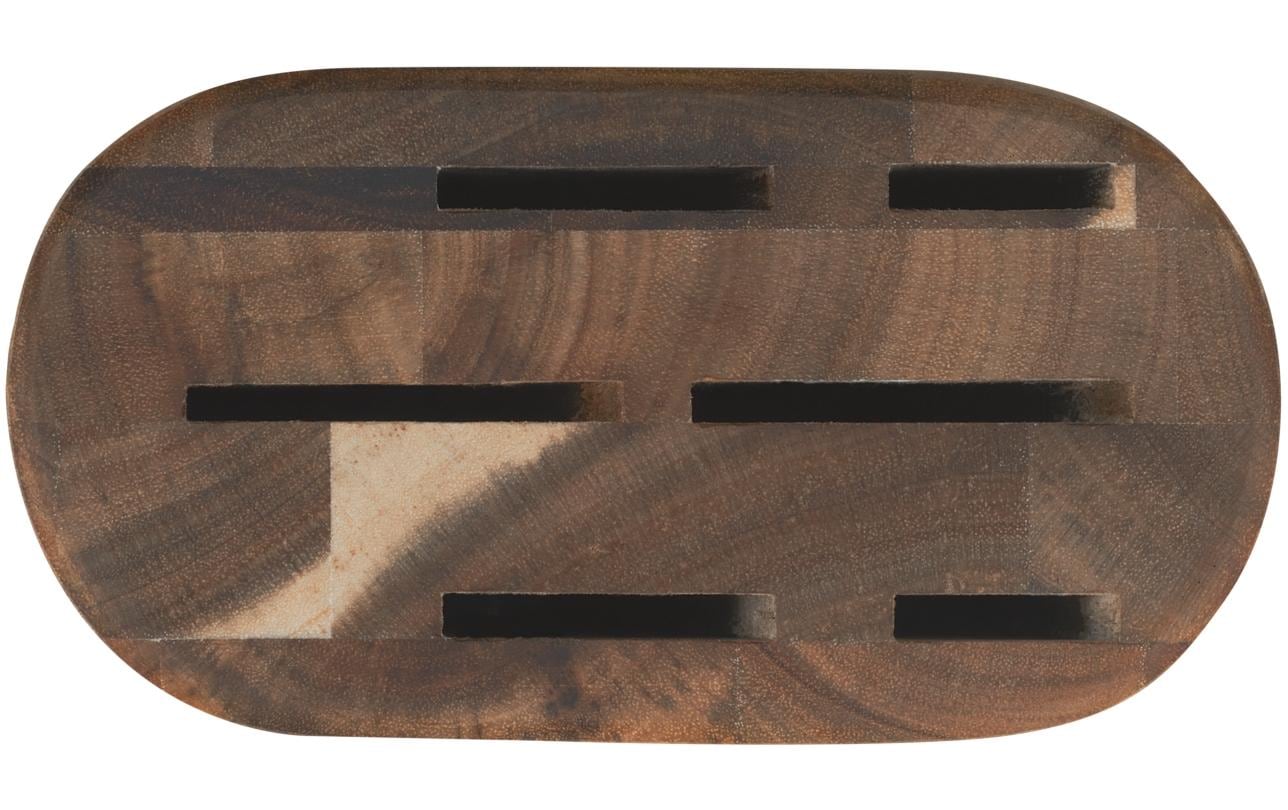 Tefal Jamie Oliver Messerblock – 6-teilig – Holz – Braun