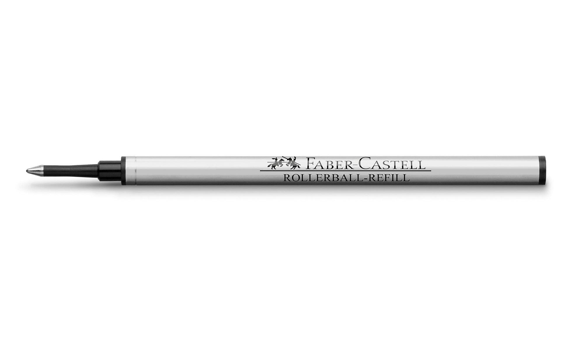 Faber-Castell Rollerpatrone Basic – schwarz, 0,5 mm, geruchsarm