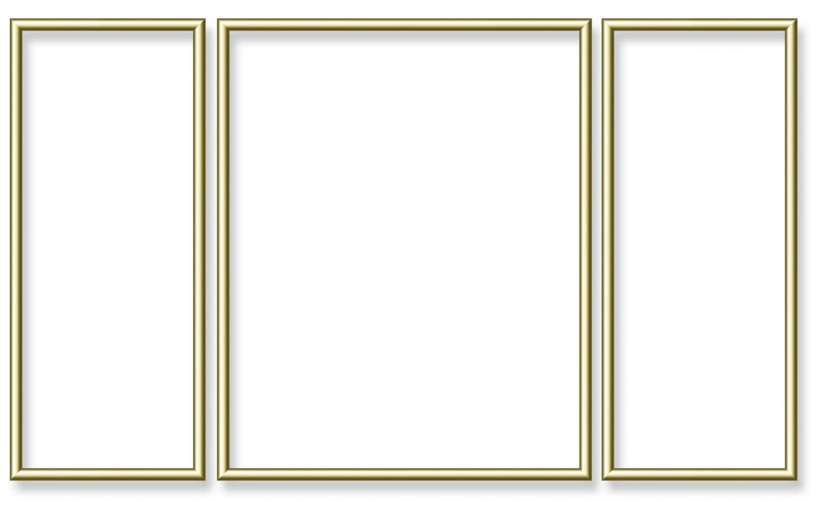Schipper Alurahmen – für 50 × 80 cm – Aluminium, Gold