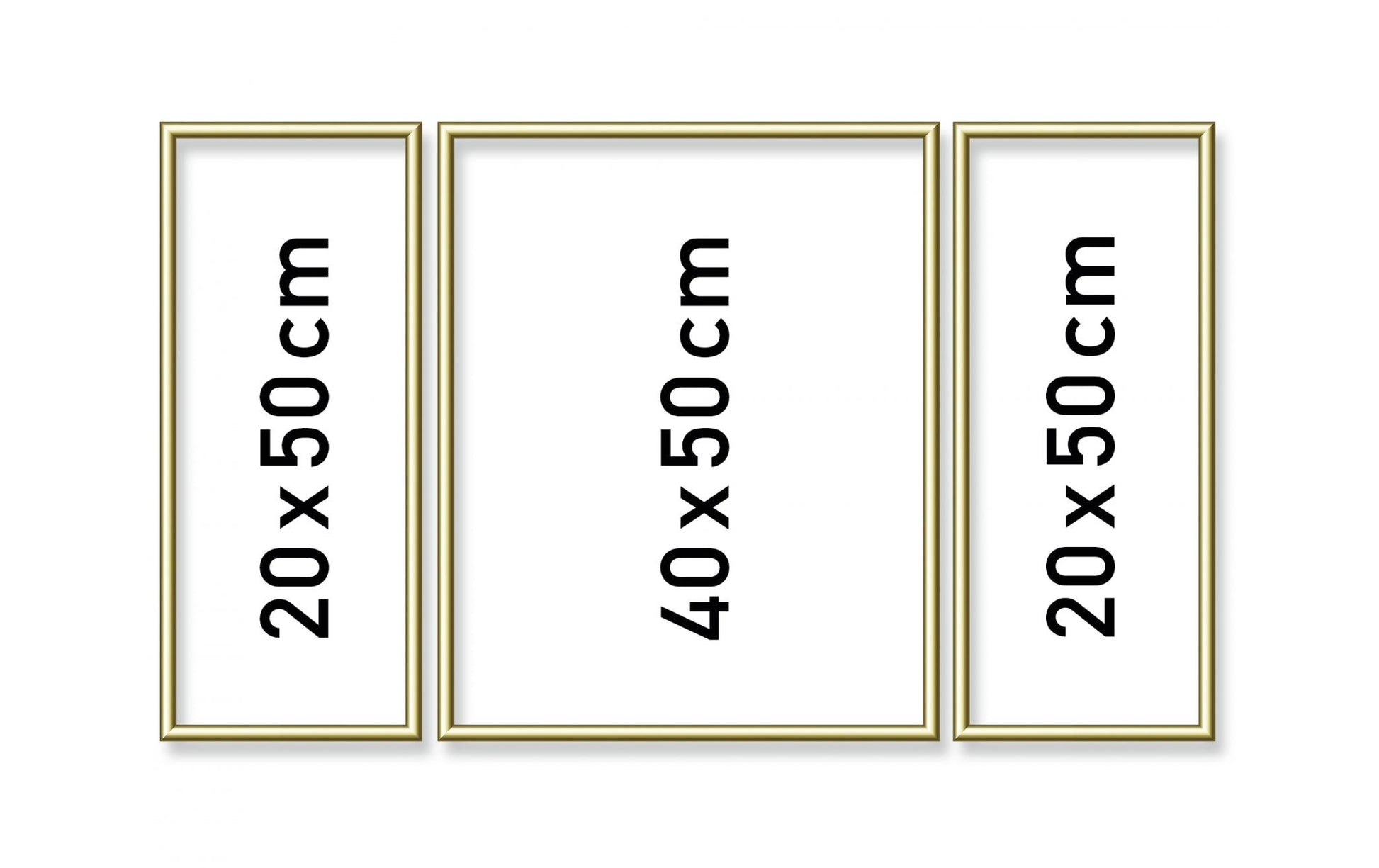 Schipper Alurahmen – für 50 × 80 cm – Aluminium, Gold