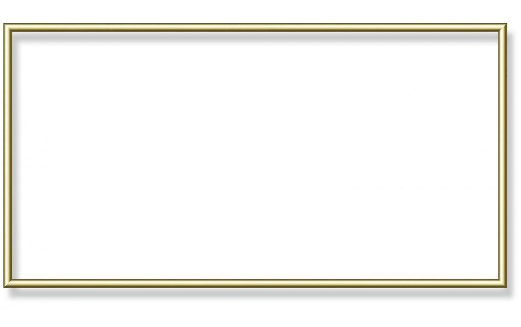 Schipper Alurahmen – für 80 × 40 cm – Aluminium, Gold