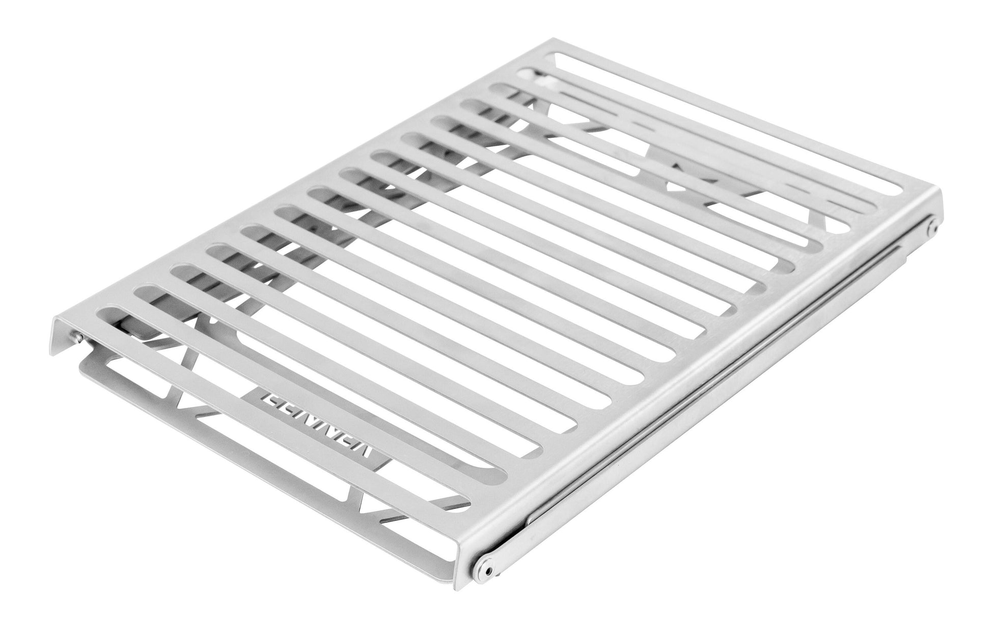 FENNEK Klapprost 32,4 × 16,5 × 20 cm, Titan, 2 Stk., mit Tasche, für Hobo Premium Titan