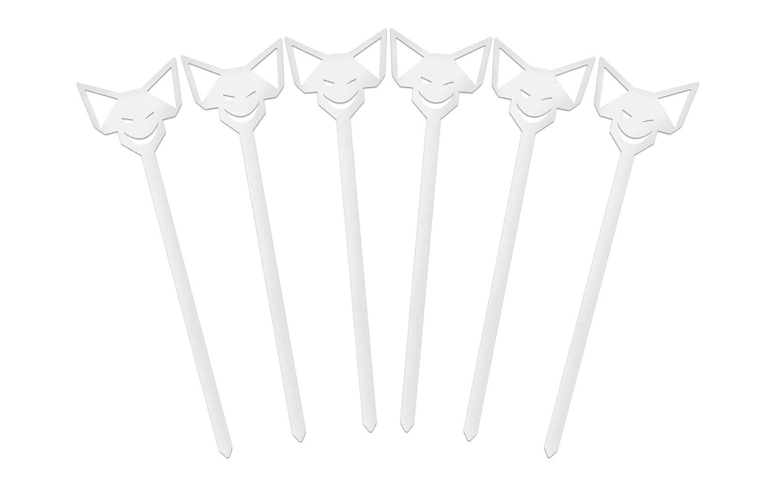 FENNEK Burger-Spiesse 17,5 cm, Edelstahl, 6 Stk.