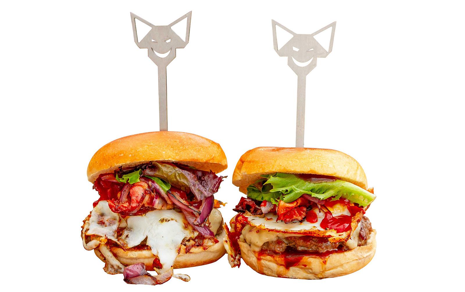 FENNEK Burger-Spiesse 17,5 cm, Edelstahl, 6 Stk.
