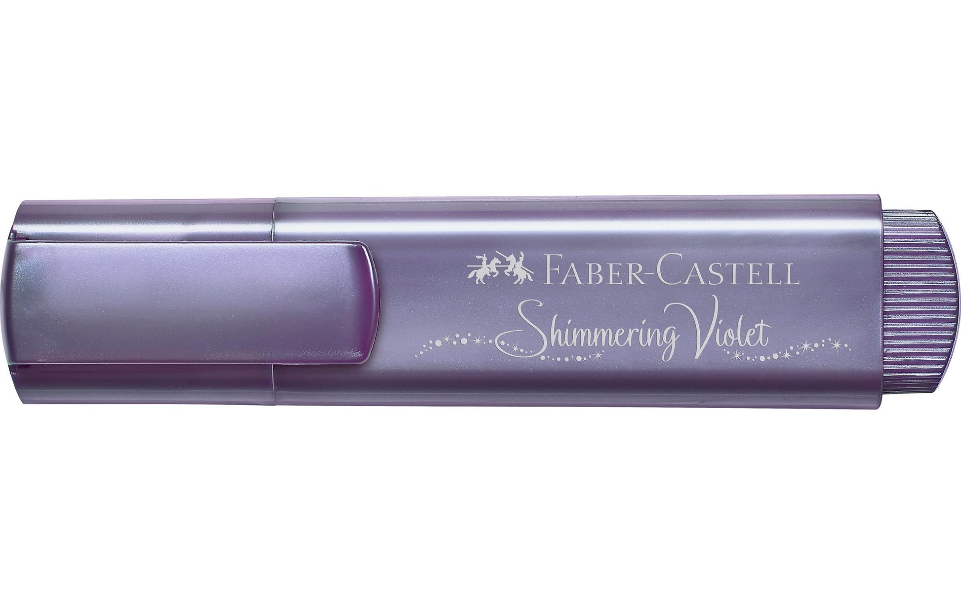 Faber-Castell Textliner 46 Textmarker – Metallic Violett, Keilspitze 1,2–5 mm