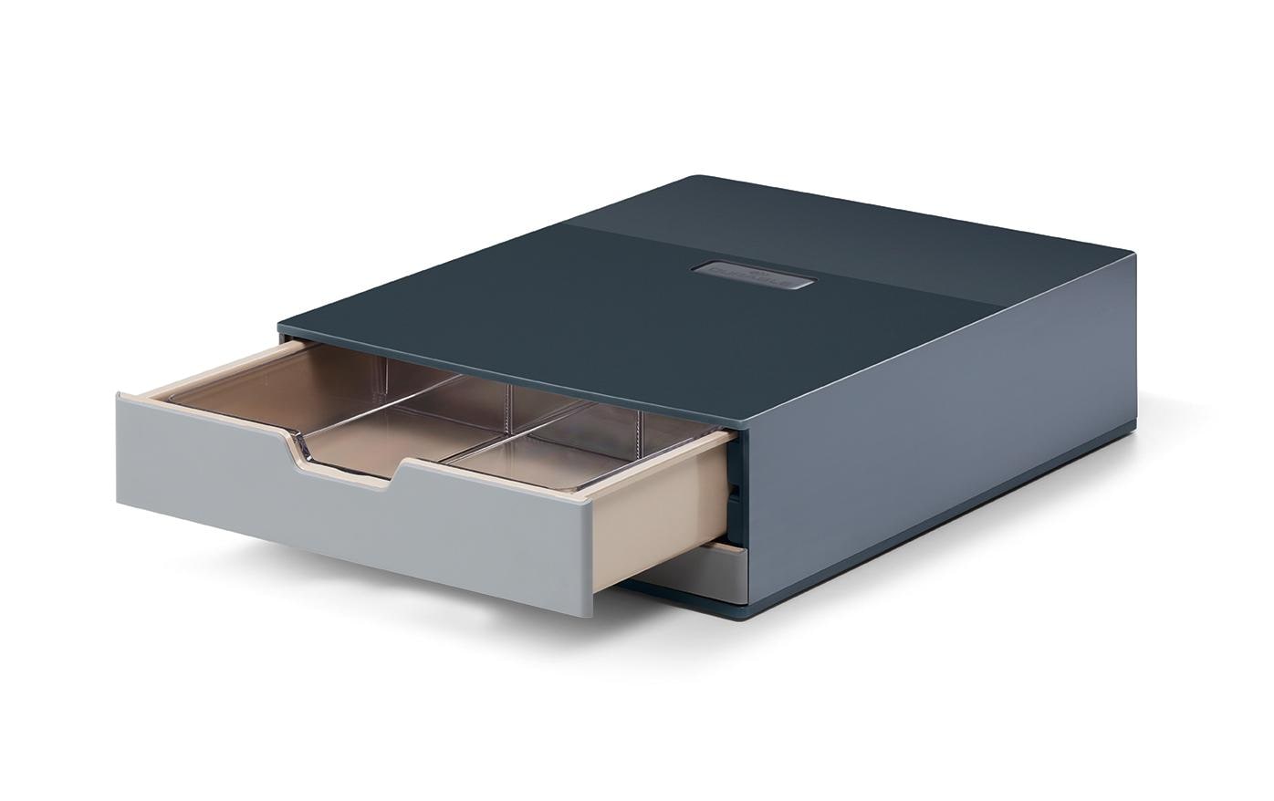 Durable Aufbewahrungsbox – Kunststoff, Anthrazit