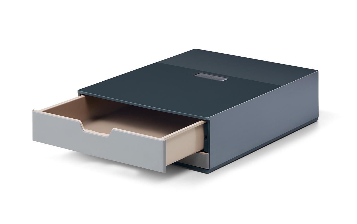 Durable Aufbewahrungsbox – Kunststoff, Anthrazit
