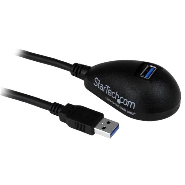 StarTech.com USB-A Verlängerungskabel (Stecker auf Buchse) – USB 3.2 Gen 1 (5 Gbit/s) – 1,5 m – Abgewinkelt