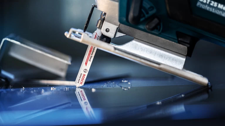 Bosch Professionelles Stichsägeblatt 83 × 1,1 mm Hartmetall – für Metall – 3 Stk