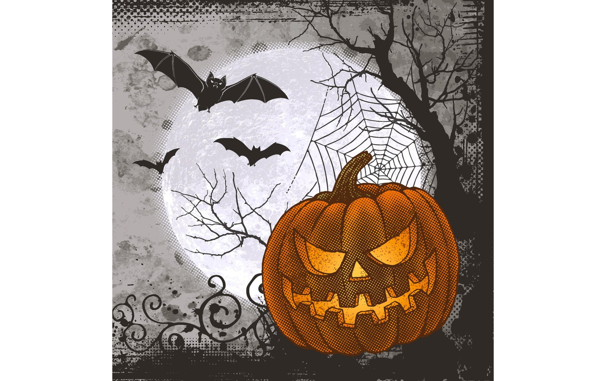 Paper + Design Halloween Servietten – mehrfarbig – 33 × 33 cm, 3-lagig – 20 Stück