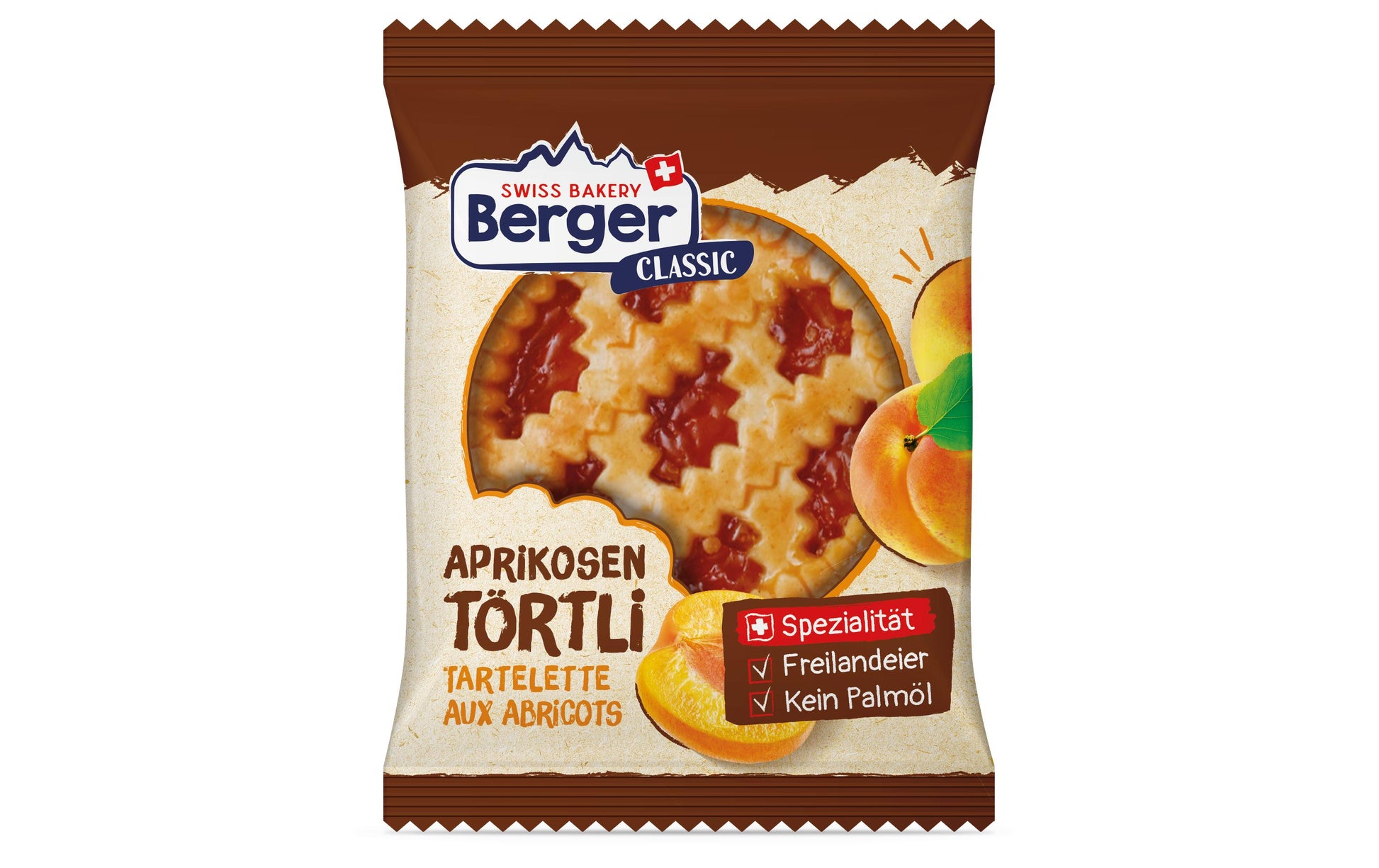 Berger Aprikosentörtli – Kuchen – 10 × 74 g