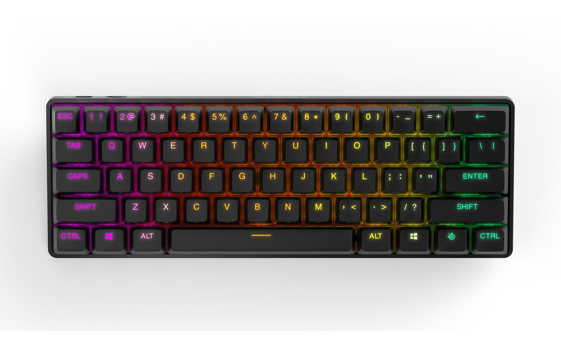 SteelSeries Apex Pro Mini – Tastatur, kabellos, DE-Layout (DE), mechanisch (OmniPoint 2.0), Schwarz