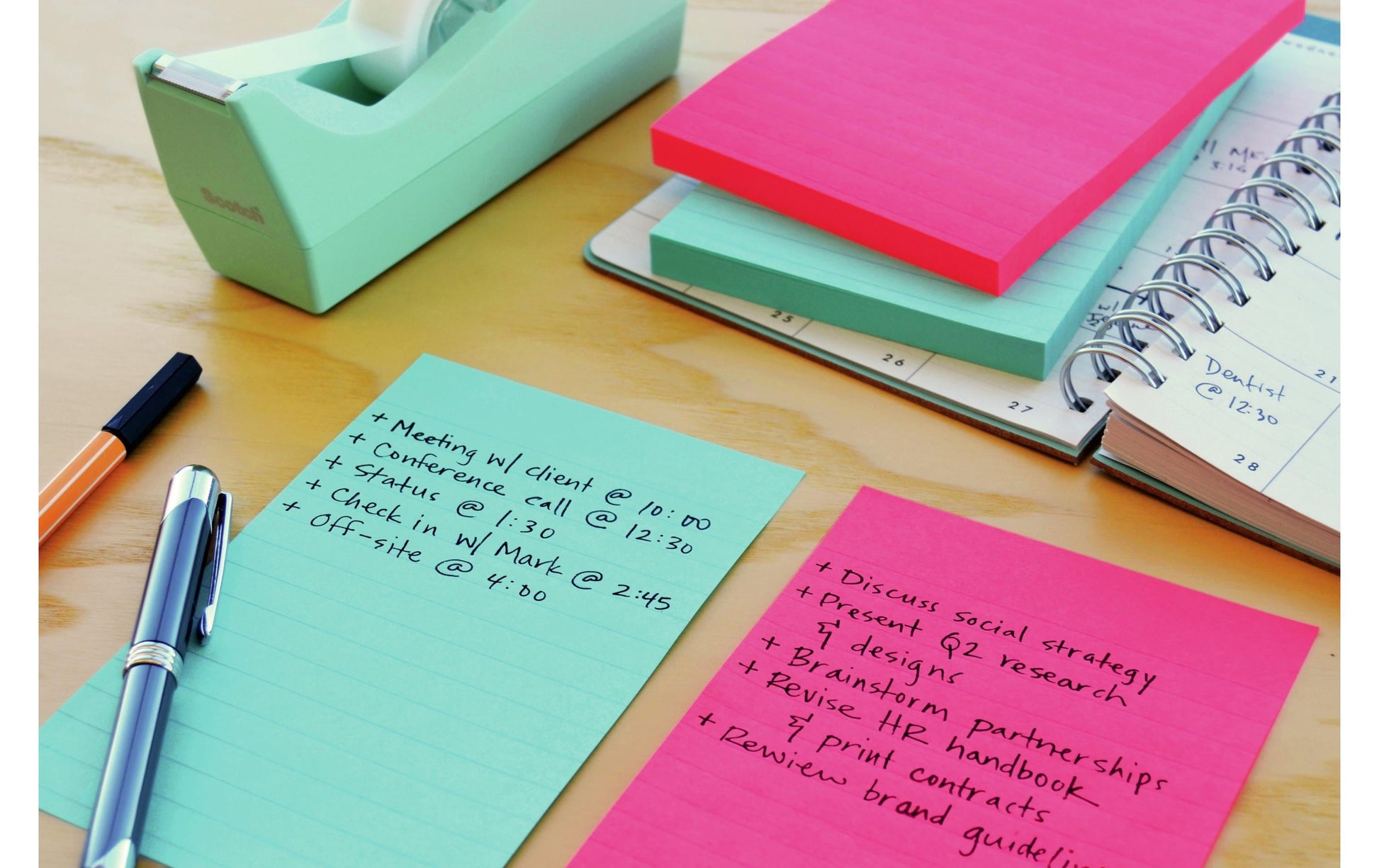 Post-it Haftnotizen Bangkok Kollektion – 101×152 mm – sortiert, 3×90 Blatt, Super Sticky, liniert, PEFC