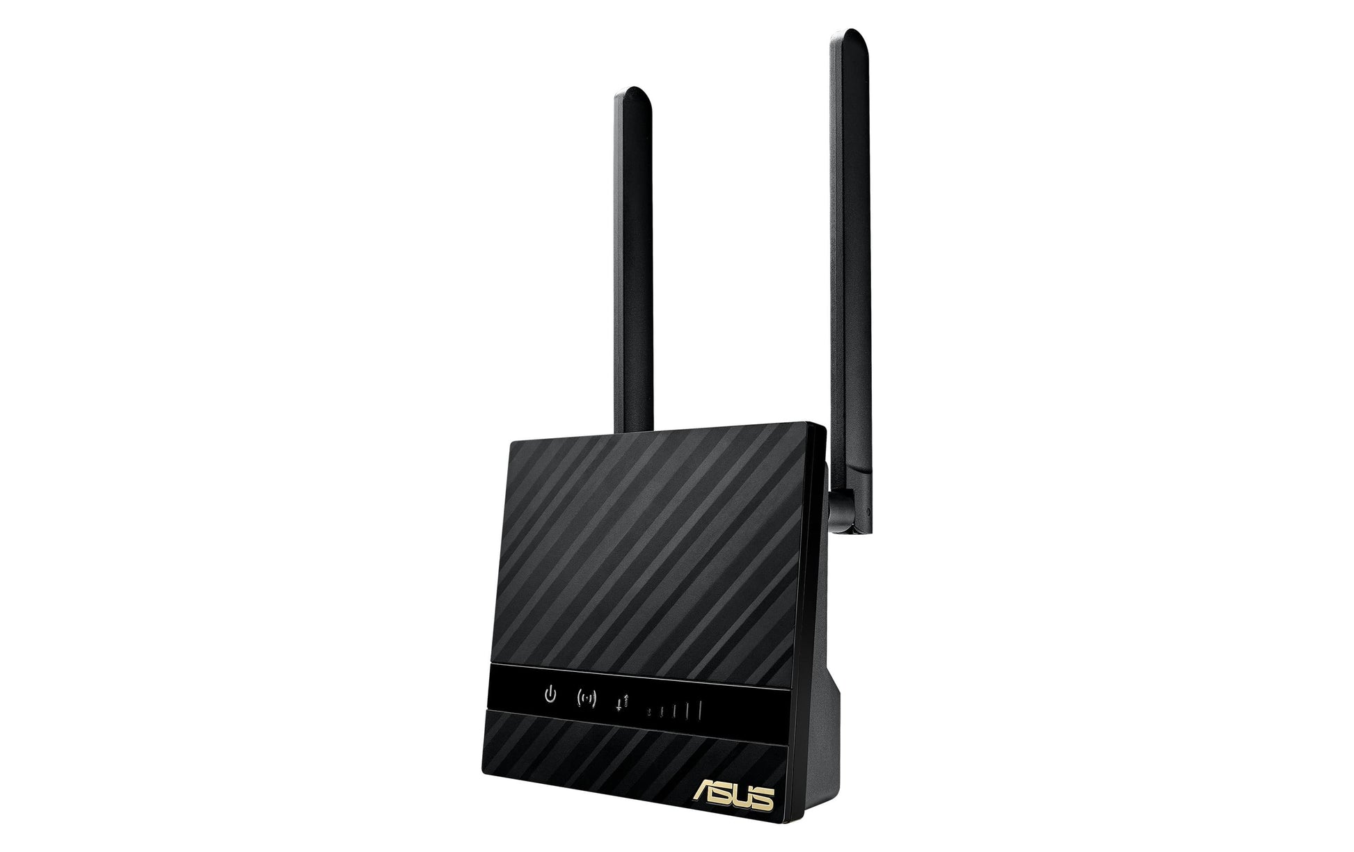 ASUS 4G-N16 – 4G Router, Wi‑Fi 4, 2,4 GHz, 300 Mbit/s, 1× GbE, SIM-Slot, Schwarz