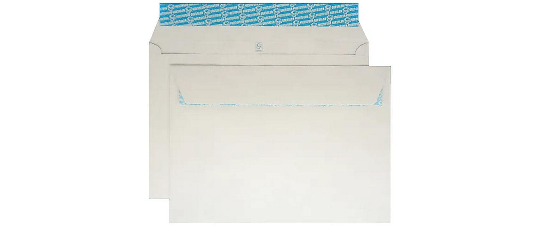 Goessler Couvert C4, ohne Fenster, grau, 120 g/m², Recyclingpapier – 250 Stk.