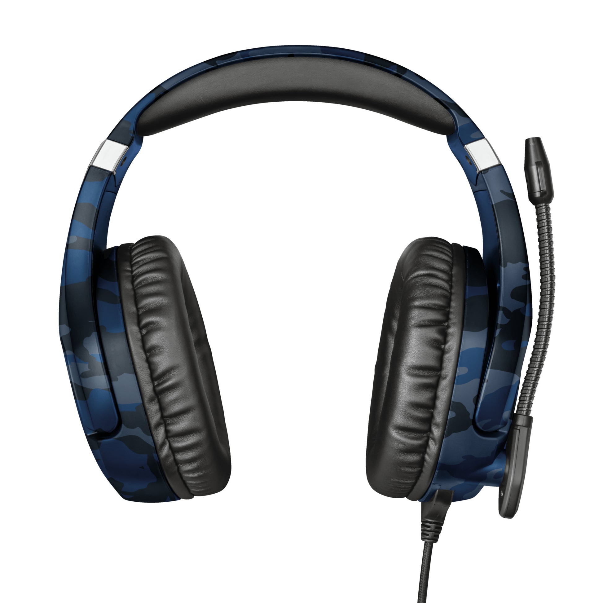 Trust GXT 488 Forze-B Gaming-Headset – Over-Ear, Stereo, Kabelgebunden, 3,5 mm Klinke, ANC, für PS4, PS5, Blau