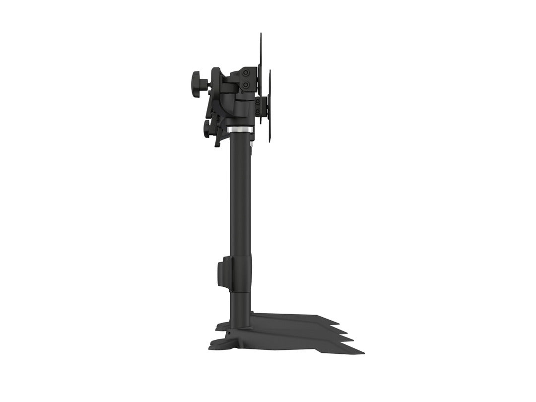 Multibrackets Triple 1312 – Tischhalterung, 3, Standfuss, bis 32", VESA 75 × 75 mm, 24 kg, neigbar, schwarz